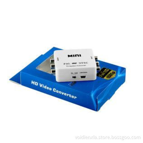 White Mini 3.58 NTSC PAL Converter Format , Stock ntsc to u